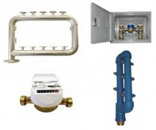 BATERÍA CONTADORES, CONTADORES AGUA Y ACCESORIOS COLECTORES